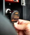 Valve for CNG refil on a Renault Trucks D 